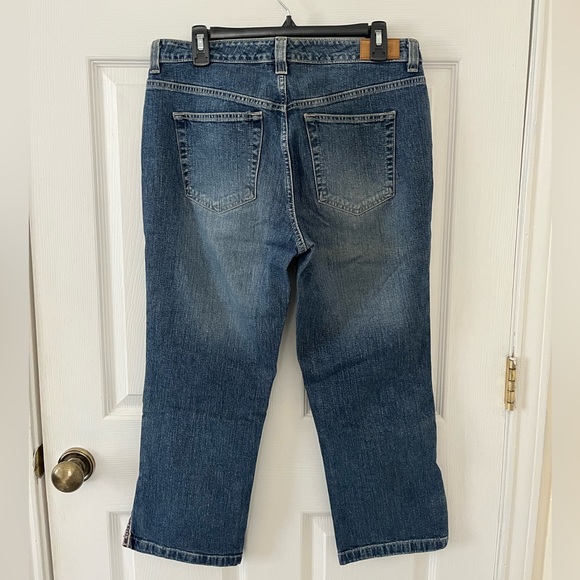 Tommy Hilfiger Dark Blue Cropped Jeans - Picture 4 of 6